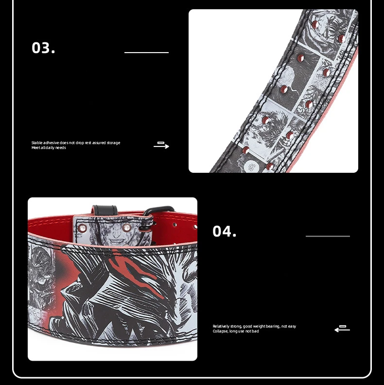 2024 New Weightlifting Belt Gym Belts Fitness Bodybuilding Waist Trainer Strength Training Back Support Crossfit Lumbar Support