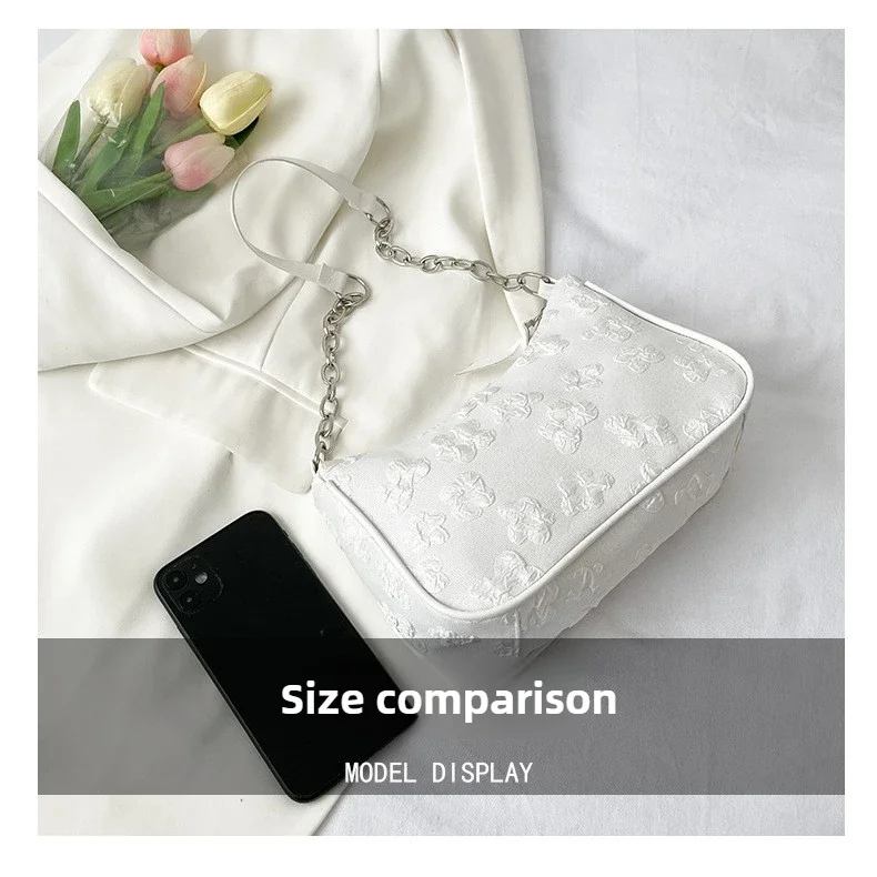 2025 New Fashion Felt Shoulder Bags for Women Small Casual Underarm Bag Female Hand Crossbody Bags for Women Purses and Handbags