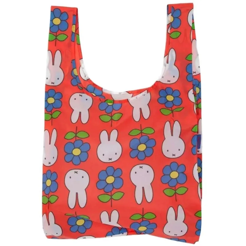 Hot Cartoon Miffy Series Shopping Bags Creativity Cute Printed Foldable Large-capacity Lightweight Storage Bag