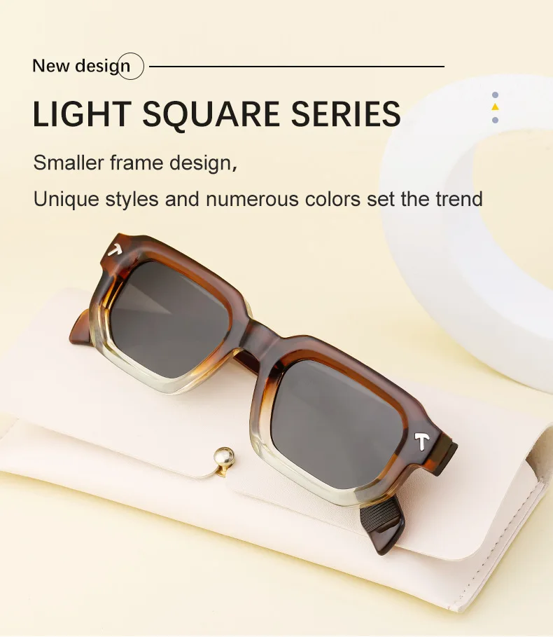 Polarized Square Sunglasses Men 2026 Luxury Brand Designer New Fashion Rectangle Sun Glasses For Women Driving Shades Eyewear
