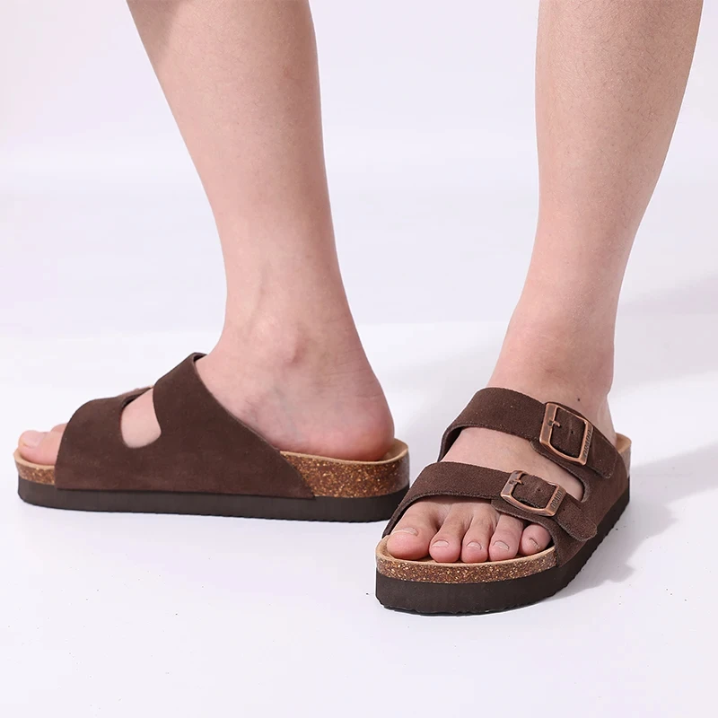 CRACOMIN Women Classic Clogs Cork Footbed Slippers Slip-on Cork Sandals Feamle Unisex Beach Shoes Outdoor Men Mules And Clogs