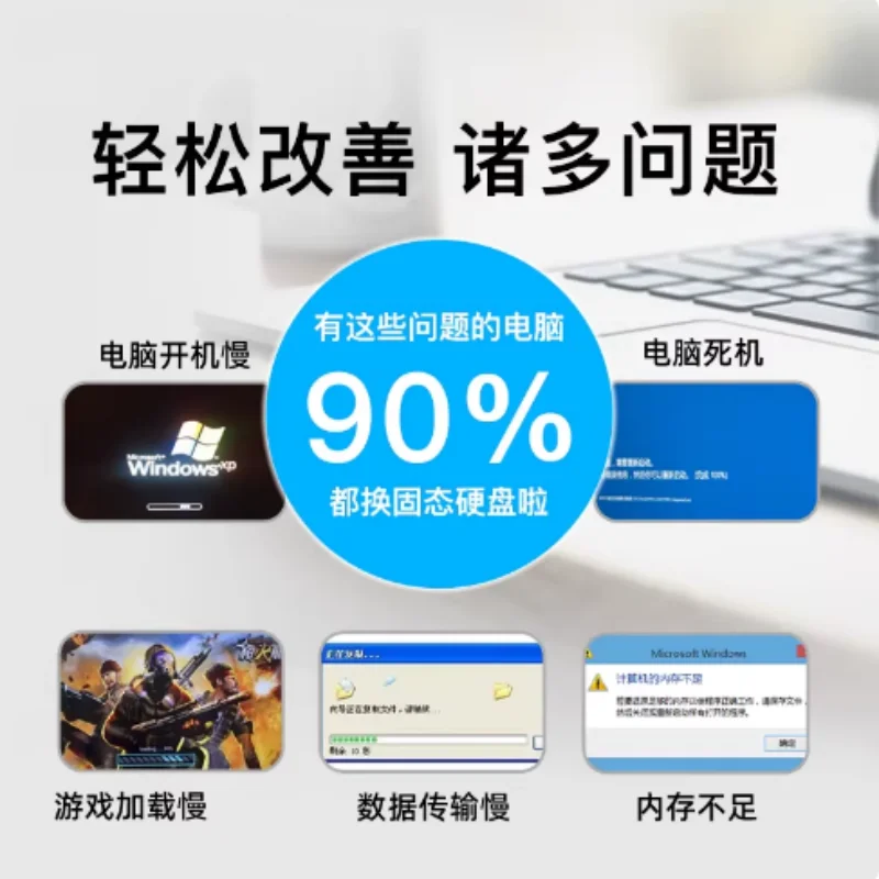 Original New 2.5 Inch SATA3 SSD Internal Solid State Drive for Laptop Desktop - 120GB 240GB 500GB Hard Disk Option