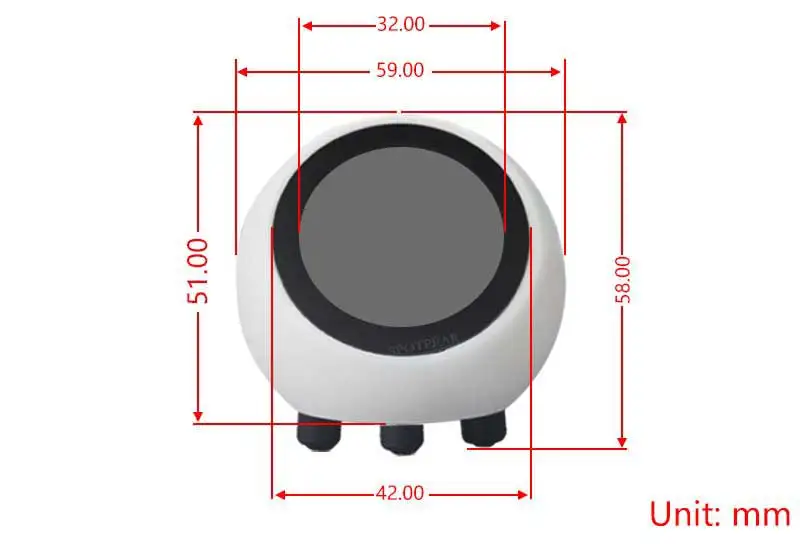espHome Assistant Compatible XiaoZhi AI Voice Chat Robot Ball ESP32-S3 1.28 inch LCD N16R8 Development Board Wifi Clock DeepSeek