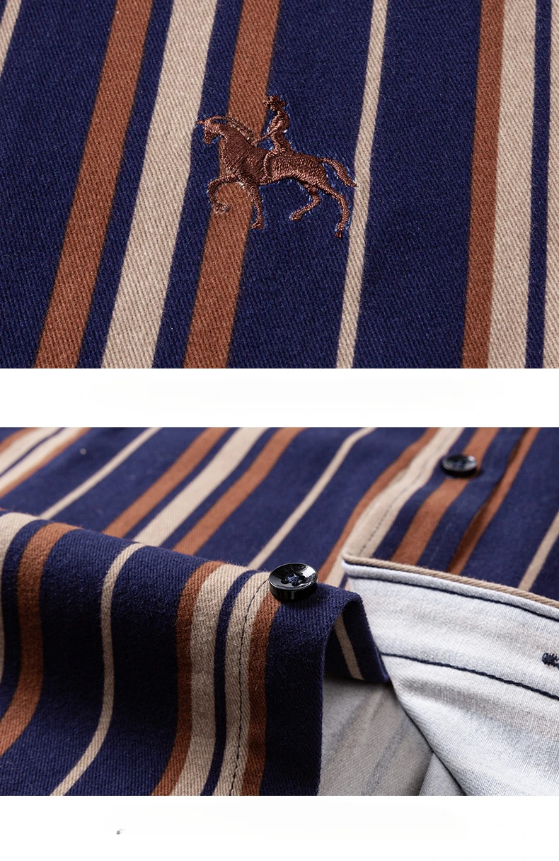 Plus Size 6XL 100% Cotton Korean Fashion Long-Sleeve Shirts for Men Slim Fit Formal Plain Shirt Striped Houndstooth Plaid Clothe