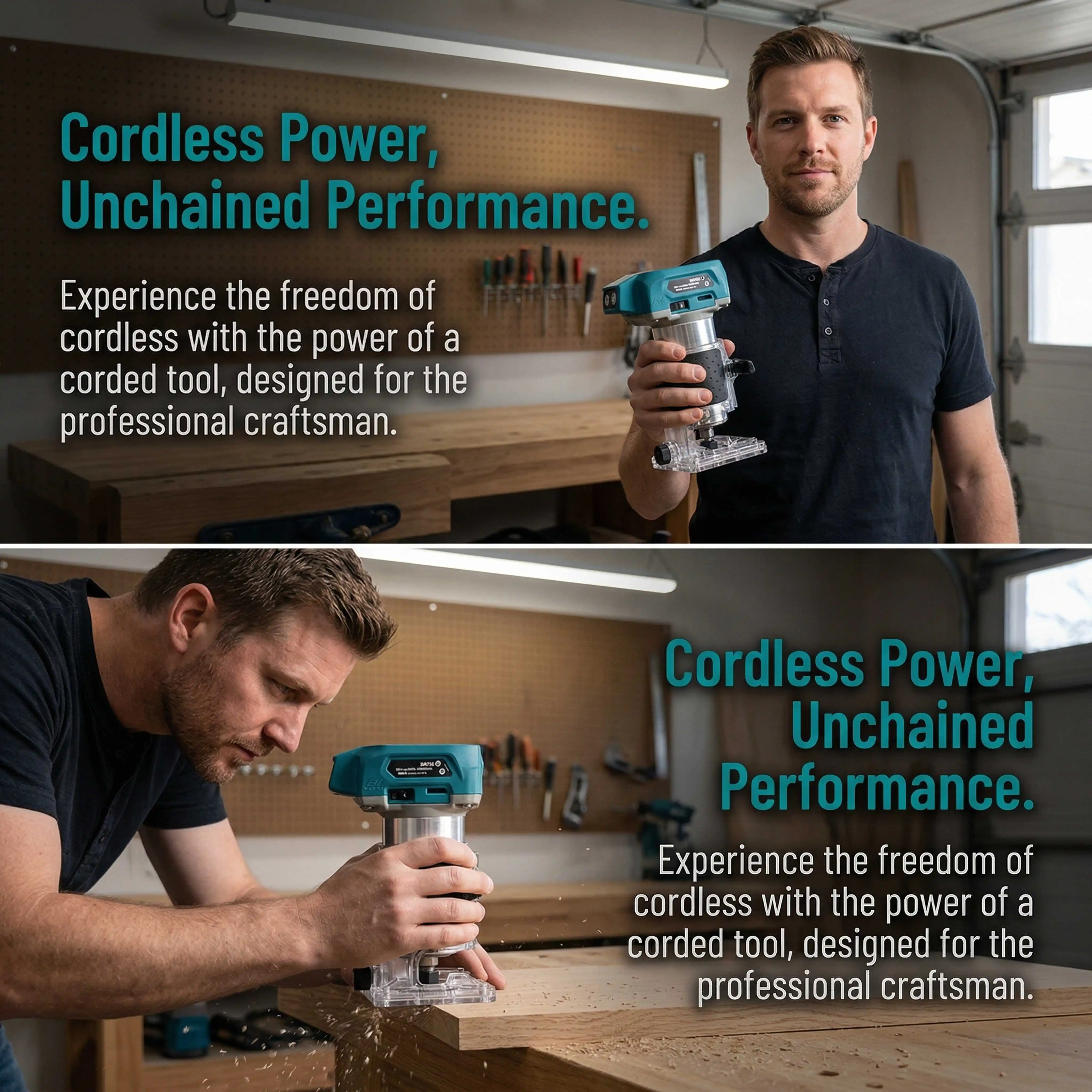 Makita DRT50 18V LXT Brushless Cordless Trimmer For Woodworking Slotting Milling And Edge Trimming