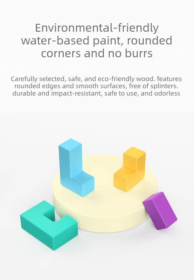 Tetris Building Blocks Children's Toys, 3d Jigsaw Puzzle Parent-child Games 3 To 6 Years Old Birthday Gifts for Boys and Girls.