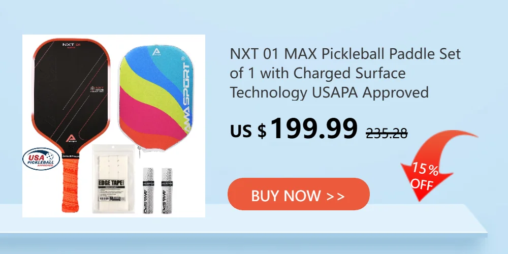 AMA Sport X-ACE Pickleballs 40 Hole Outdoor Pickleball Balls Crack Resistant ONE Piece Balls 100% POP-Optic Yellow