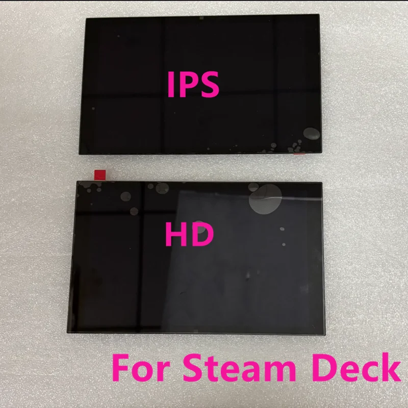 HD LCD Screen Assembly For Steam Deck Game Console 64G 128G 256G 512G 1TB Anti-Glare IPS LCD Display Screen With Touch Panel