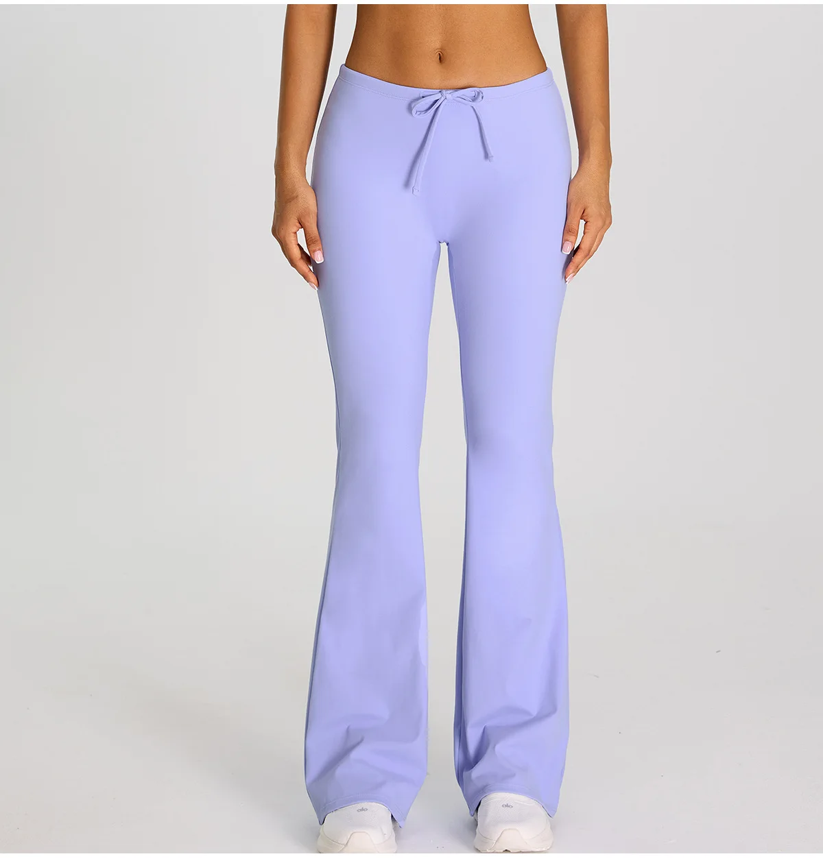 High Waist Flared Pant Hip Lifting Yoga Fitness Exercise Elastic Bell Bottom Pants Women Casual Outdoor Running Yoga Leggings