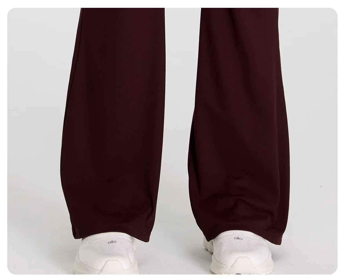 High Waist Flared Pant Hip Lifting Yoga Fitness Exercise Elastic Bell Bottom Pants Women Casual Outdoor Running Yoga Leggings