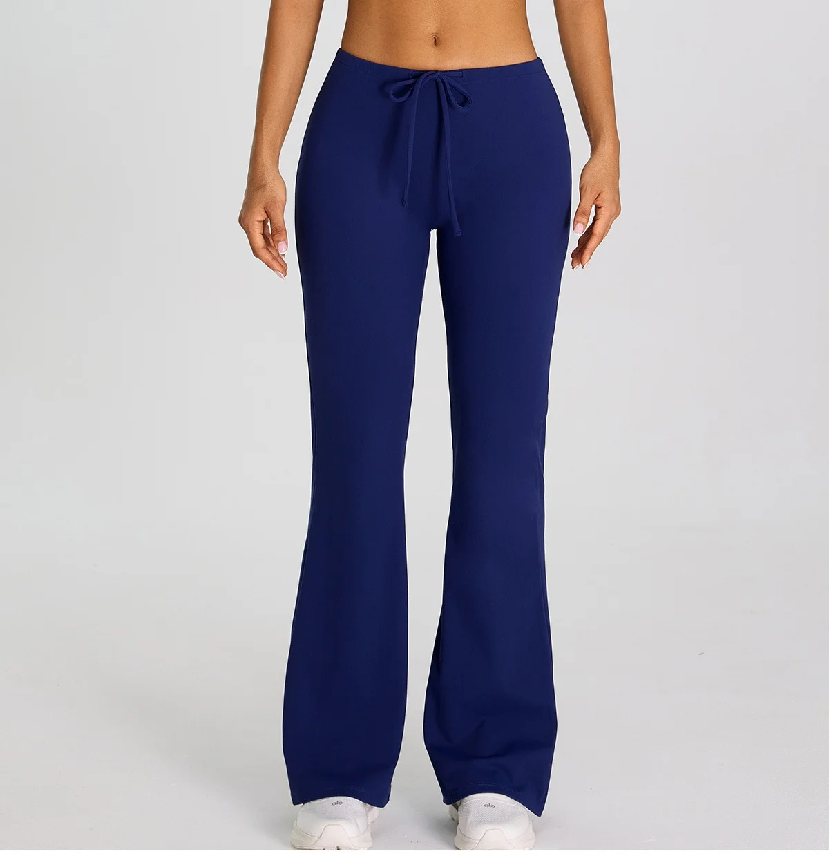 High Waist Flared Pant Hip Lifting Yoga Fitness Exercise Elastic Bell Bottom Pants Women Casual Outdoor Running Yoga Leggings