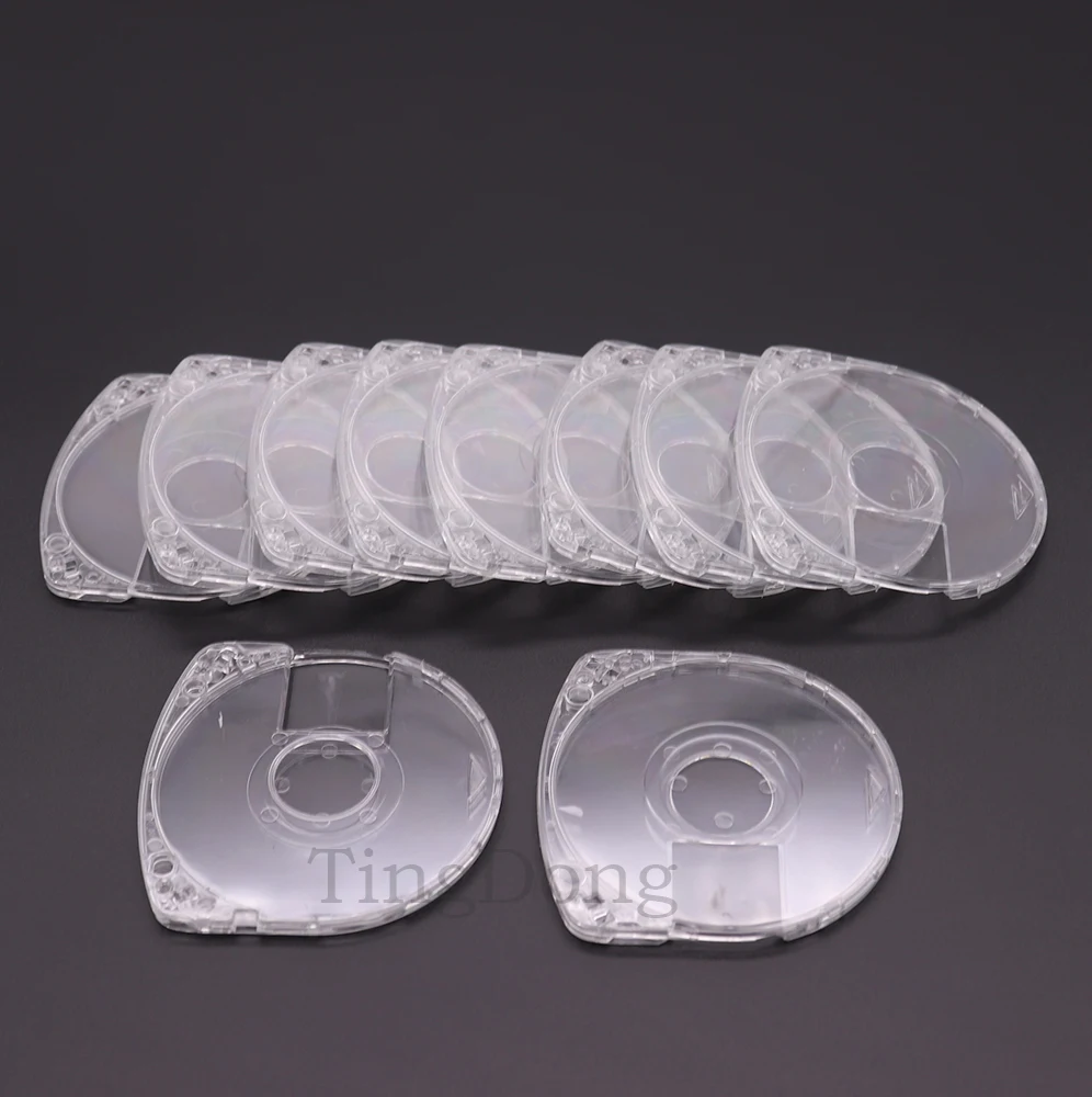 10PC Game Disc Storage Shell Case Cover PSP UMD Protective Box Replacement Clear UMD Disc Case Shell for Sony PSP1000/2000/3000