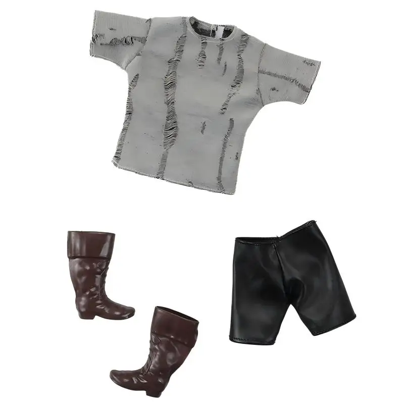 13 Inch Dolls Cool Man With Muscle Male Athlete Fashion Doll Clothes Pant Boots For Ken Fast Shipping Things Gifts Adult' Toys