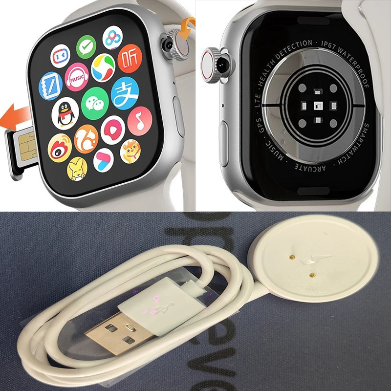 VP19 Pro Smart Watch Charger Magnetic Charging Cable 60CM