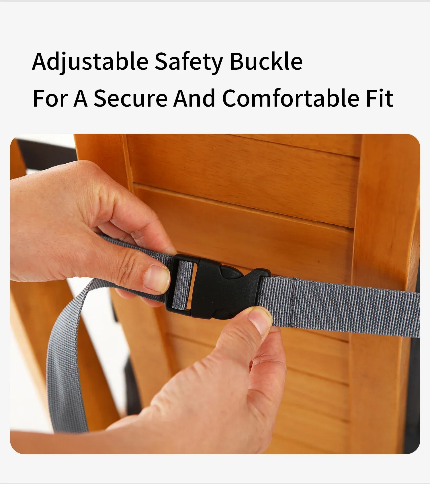 Portable Baby Booster Seat Diaper Bag Travel Toddler Convenient Cushion Kid Chair Washable Straps Safety Buckle Muti-functional