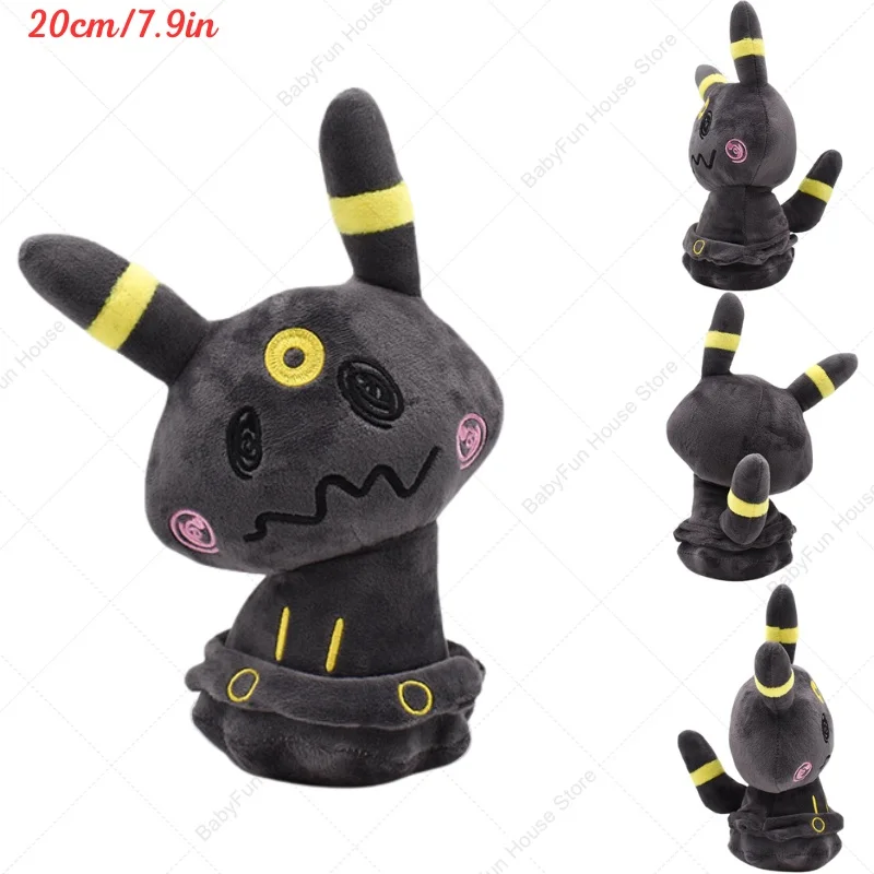 Pokemon Shiny Mimikyu Plush Toys Mimikyu Cos Charizard Snorlax Umbreon Vaporeon Sylveon Eevee Espeon Leafeon Peluche Dolls Gifts