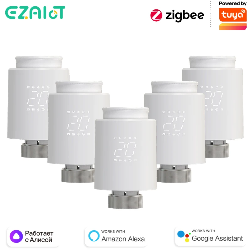 Tuya Smart Home Thermostat Water Electric Warm Floor Heating Gas Boiler WiFi Temperature Remote Controller with Google Alexa