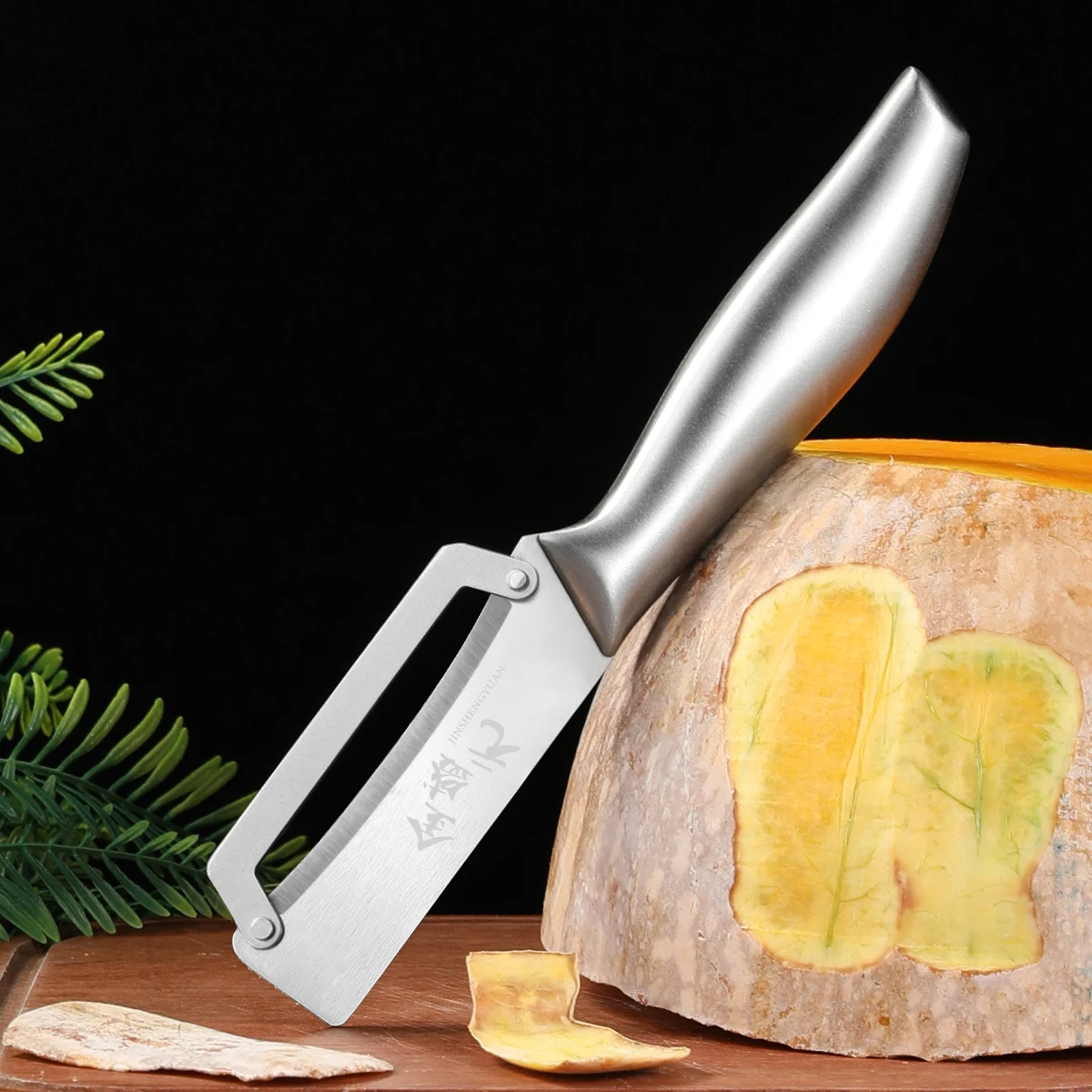 1 stainless steel peeler for peeling and slicing fruits and vegetables | durable and easy to operate