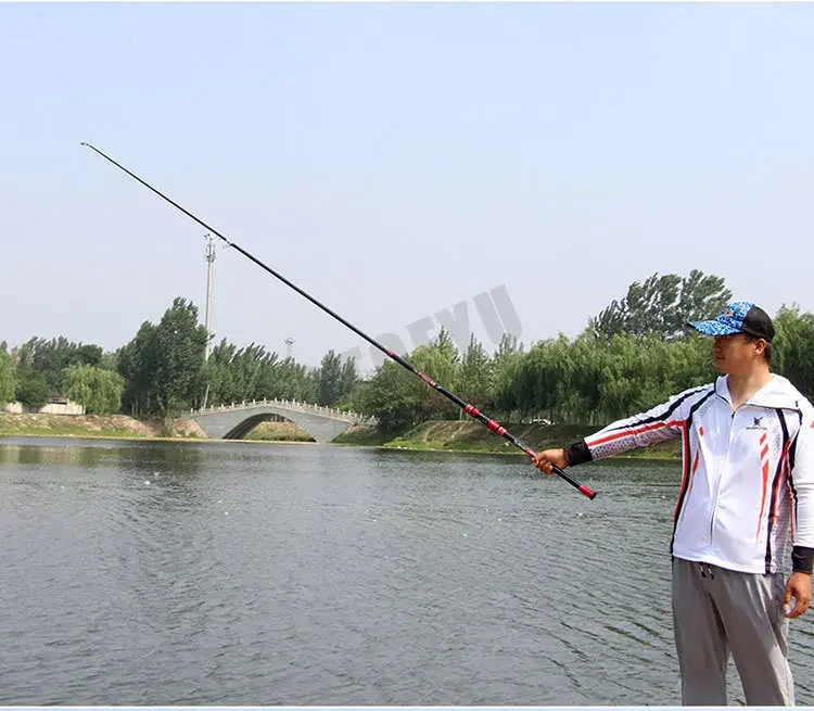 2.1M Carbon Fishing Rod 30kg above Superhard 100M Long Distance Throwing shot Rod Telescopic Sea Boat High Quality Fishing Gear