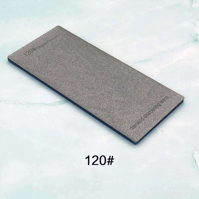 120/600/1500/3000 Grit Diamond Sharpening Stones Knife Sharpener Anti-skid Base Kitchen Knife Sharpening Tool Set Flake Plate