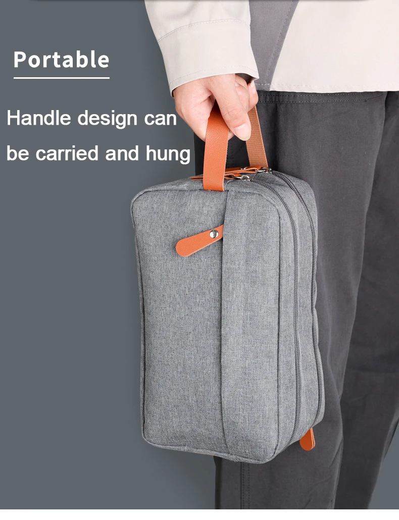 Toiletry Bag for Men Travel Toiletry Organizer Dopp Kit Water-proof Shaving Bag for Toiletries Accessories, Door Room Essentials
