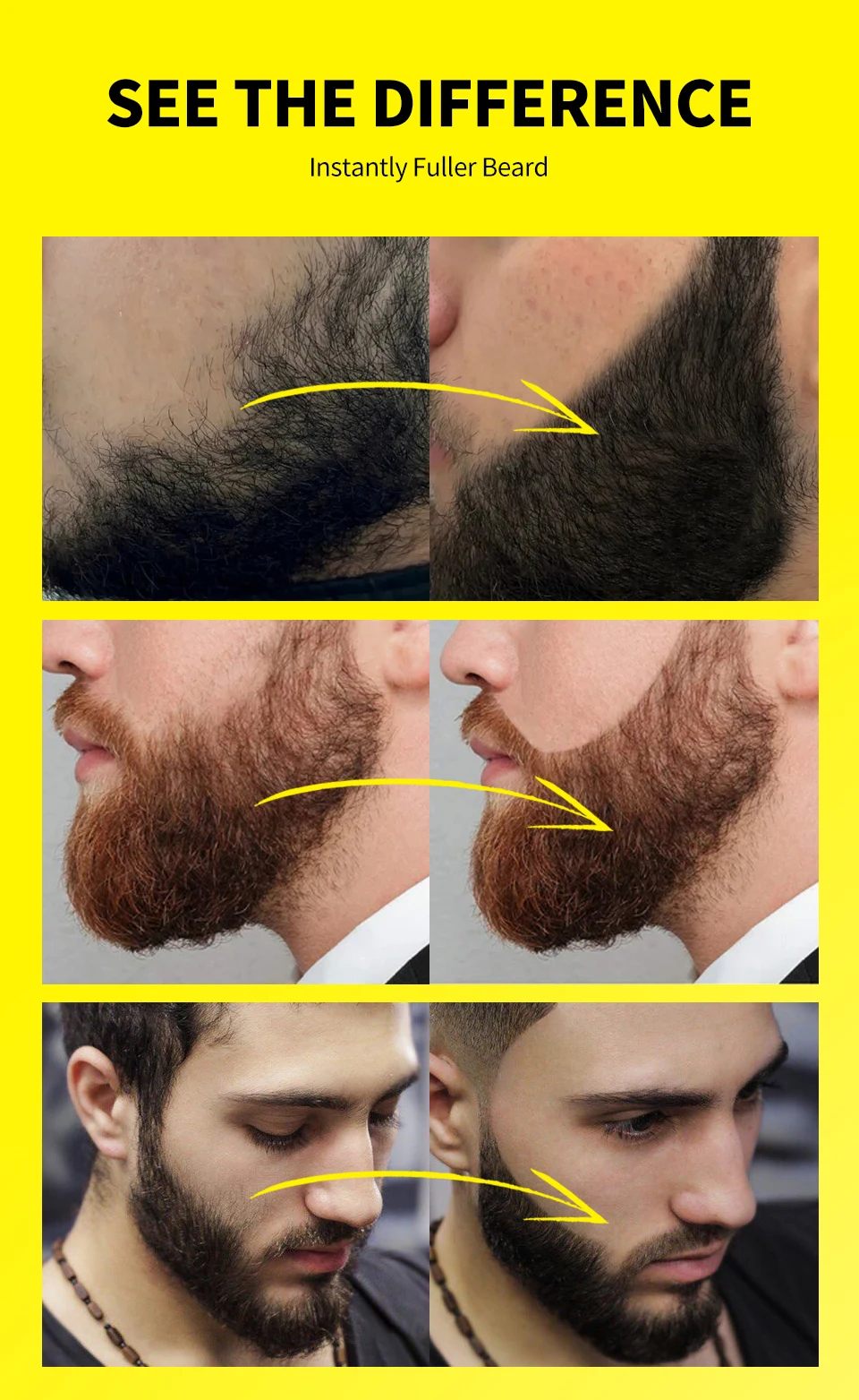 Beard Filler Pen Men Beard Pencil Filler Color Dye Pen Waterproof Moustache Coloring Pen Beard Filling Enhancer Shaping Tool