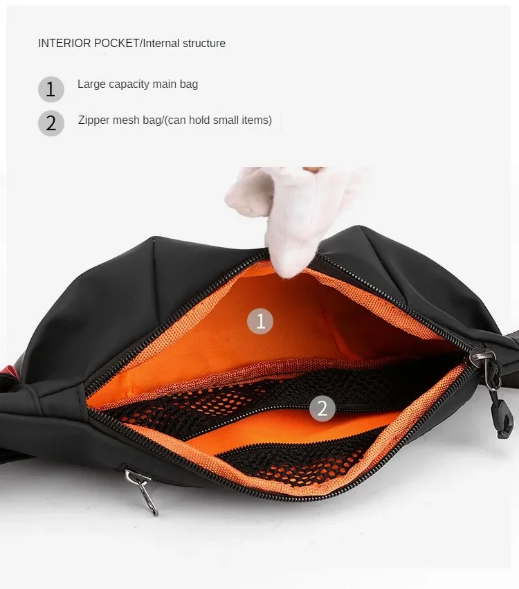 Men Waist Bag Young College Students Travel Men Crossbody Bag Male Belt Bag Waterproof Fashion Chest Bags Мужская Сумка Поясная
