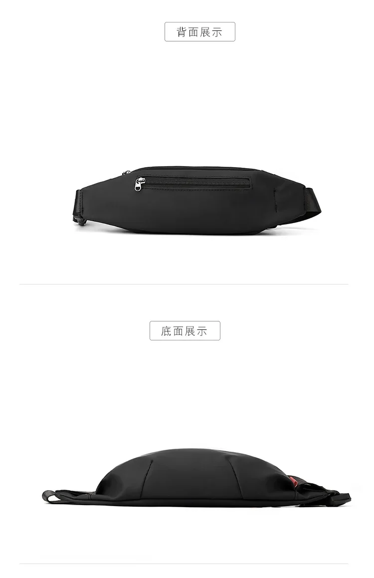 Men Waist Bag Young College Students Travel Men Crossbody Bag Male Belt Bag Waterproof Fashion Chest Bags Мужская Сумка Поясная