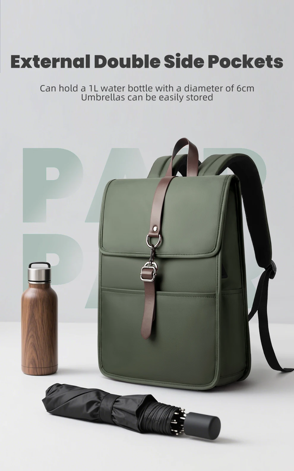 HK Multifunctional High-Quality Backpack Waterproof Oxford Cloth Large-Capacity Schoolbag 15.6-inch Laptop Bag with USB Charging