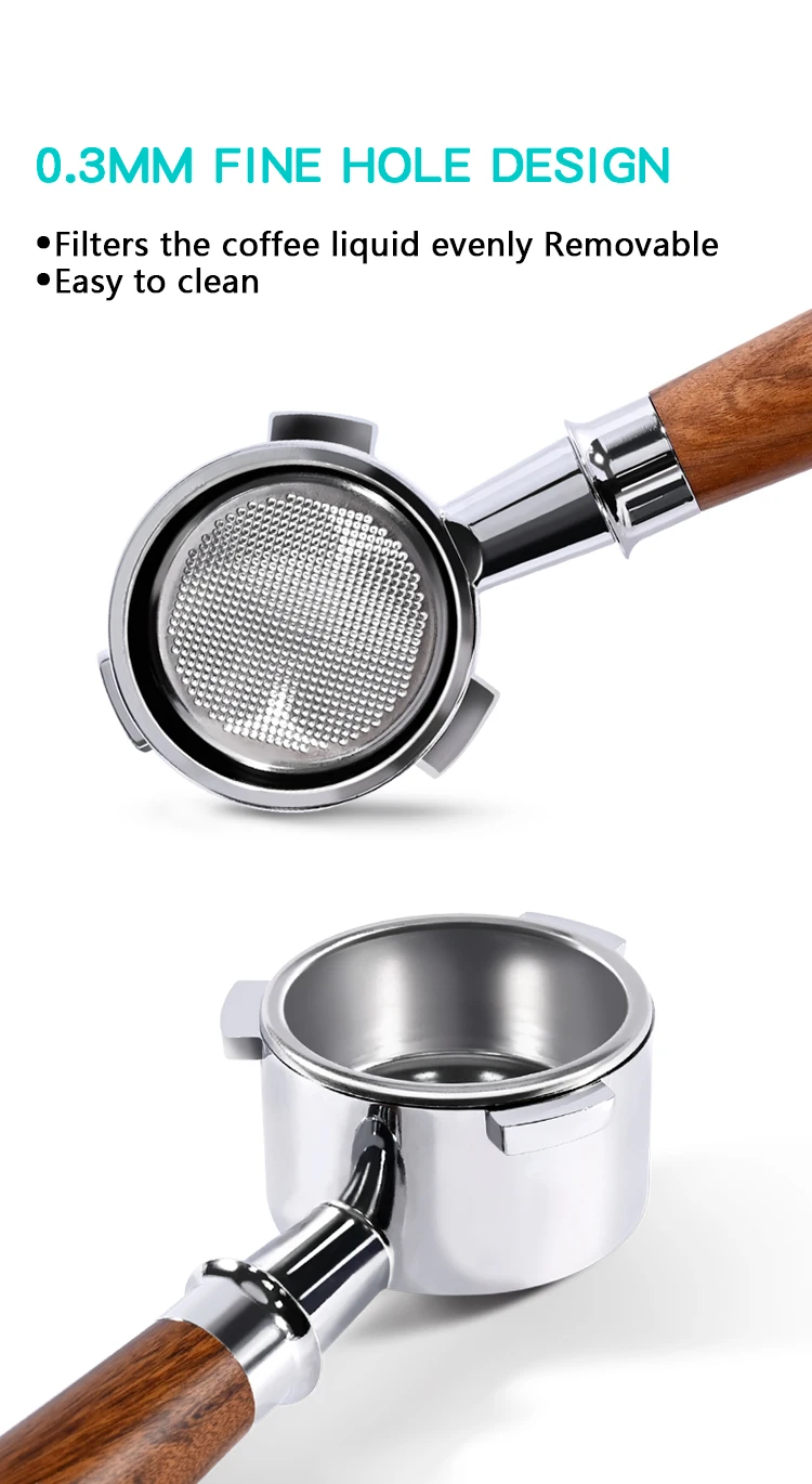 54mm Coffee Bottomless Portafilter Naked For Breville Sage 870 878 879 Filter Basket Espresso Machine Accessories Barista Tools