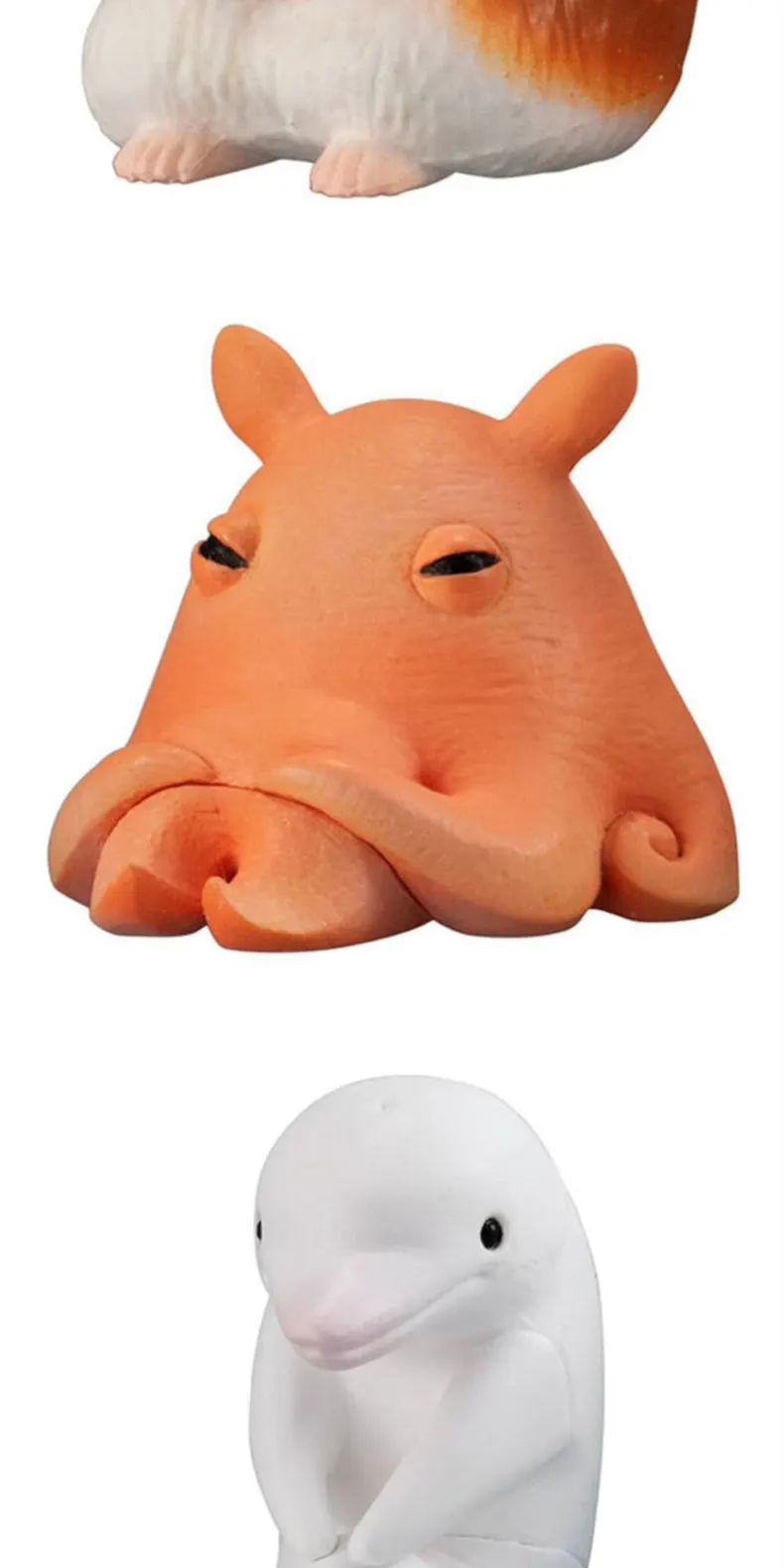 Bandai Machiboke Series Gashapon Capsule Toy Glowing Bread Egg Mechanism Animal Decorative Figure For Collectors
