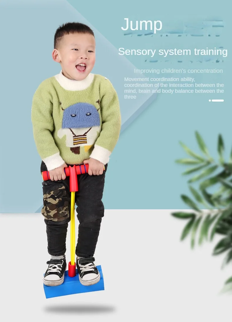 Gifts for 3+Old Boys Girls Foam Pogo Jumper for Kids Outdoor Toys for Autistic Kids Toy Fun Toys Presents for Girls Autism Toys
