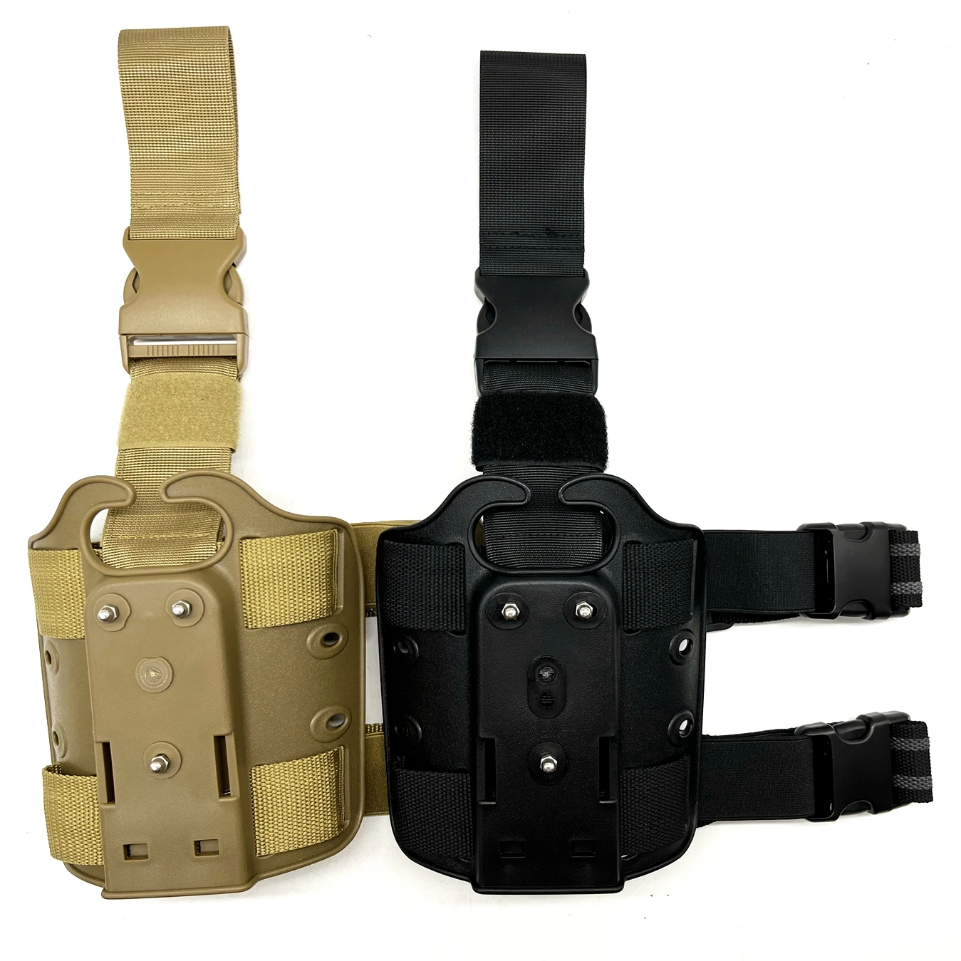 GL17 M9 SIG P226 Anti slip Handgun Holster Thigh Platform Shooting Hunting Accessories Falling Leg Holster Blade Adaptor