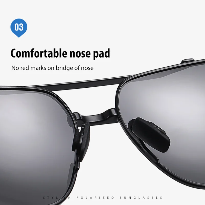 Metal Premium Photochromic Reading Glasses Men Square Presbyopic Glasses Women Fashion Discolored Glasses Customized Diopter