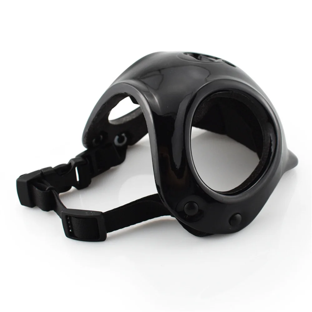 Motorcycle Helmet for Small Dogs Pet Outdoor Supplies Footprint Dog Safety Helmets with Ear Holes Puppy Cycling Accessories