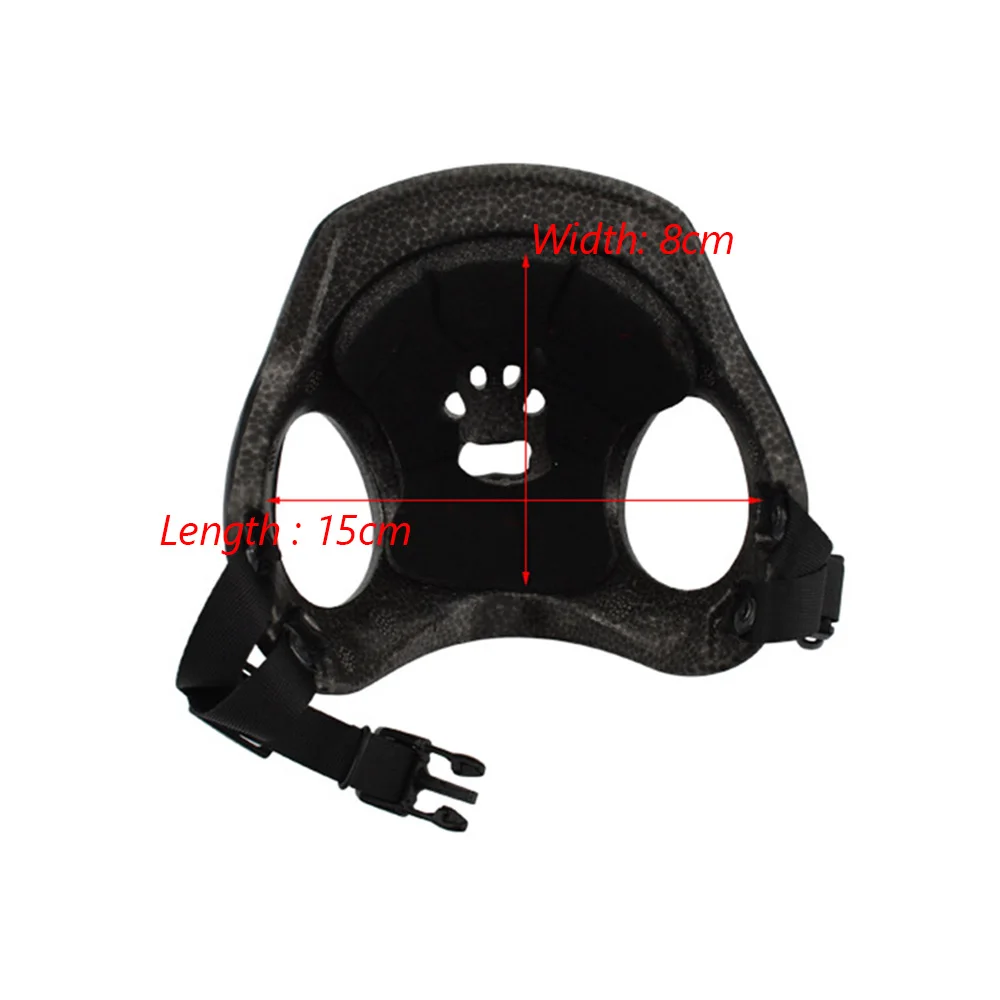 Motorcycle Helmet for Small Dogs Pet Outdoor Supplies Footprint Dog Safety Helmets with Ear Holes Puppy Cycling Accessories