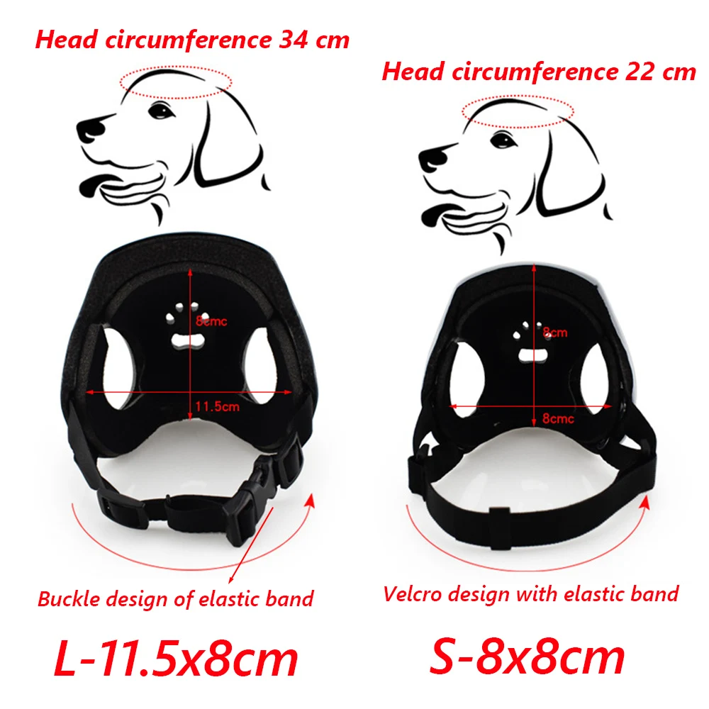 Motorcycle Helmet for Small Dogs Pet Outdoor Supplies Footprint Dog Safety Helmets with Ear Holes Puppy Cycling Accessories