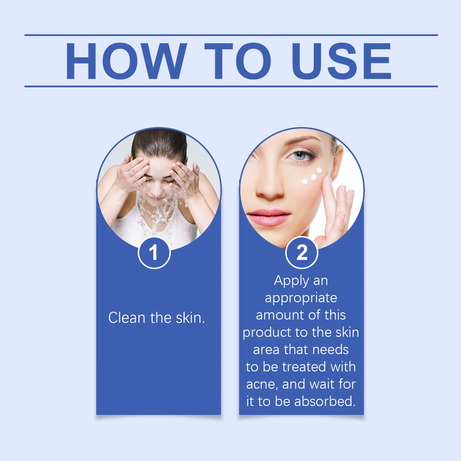 20/40/60g Anti Acne Cream Oil Control Repair Pimple Spot Remove Acne Mark Cleaning Refreshing Moisturizer Skin Pore Shrink Cream