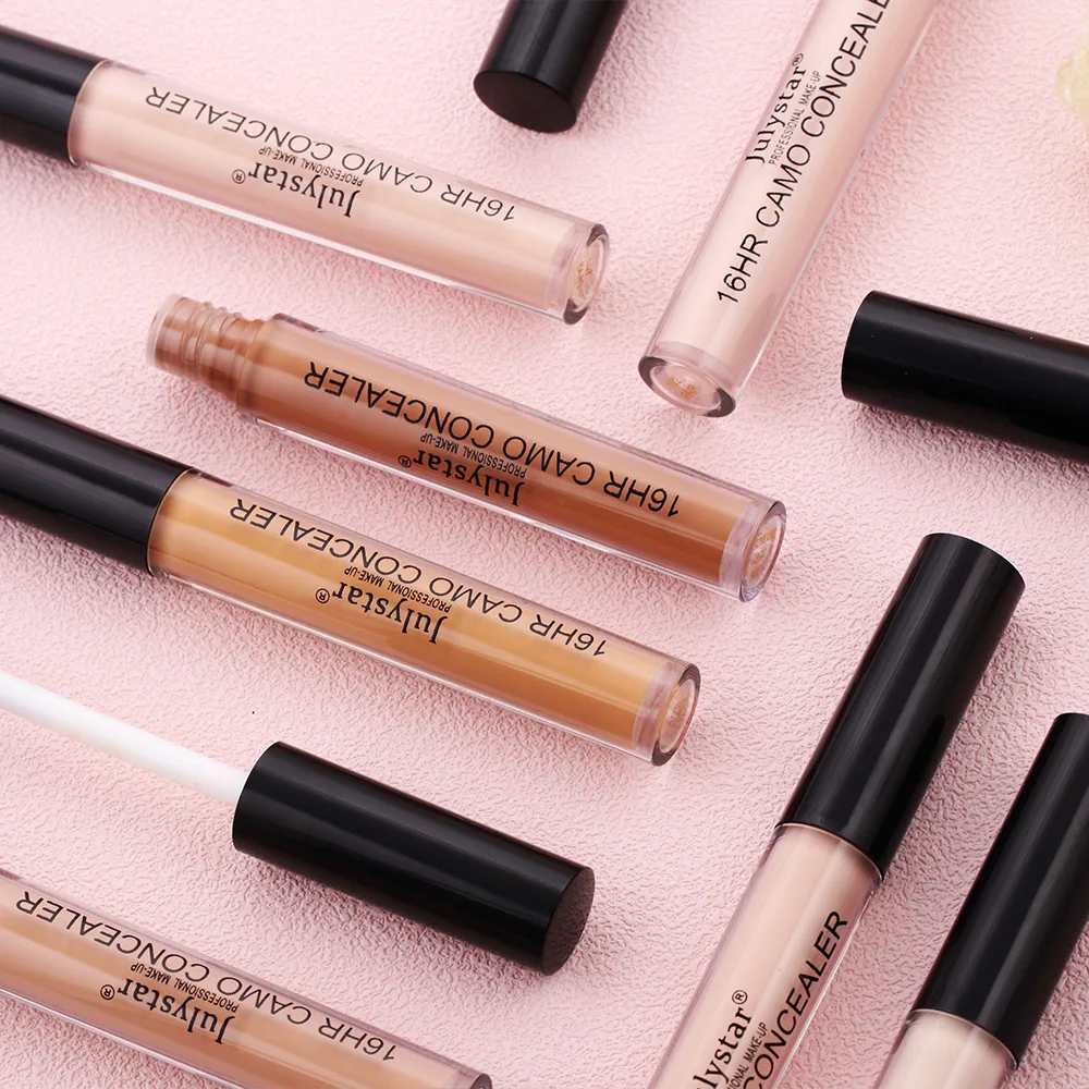 Concealer Liquid Cream Long‑last Cover Freckles Dark Circles Acne Marks Brighten Tear Trough Face Concealing Makeup Cosmetics