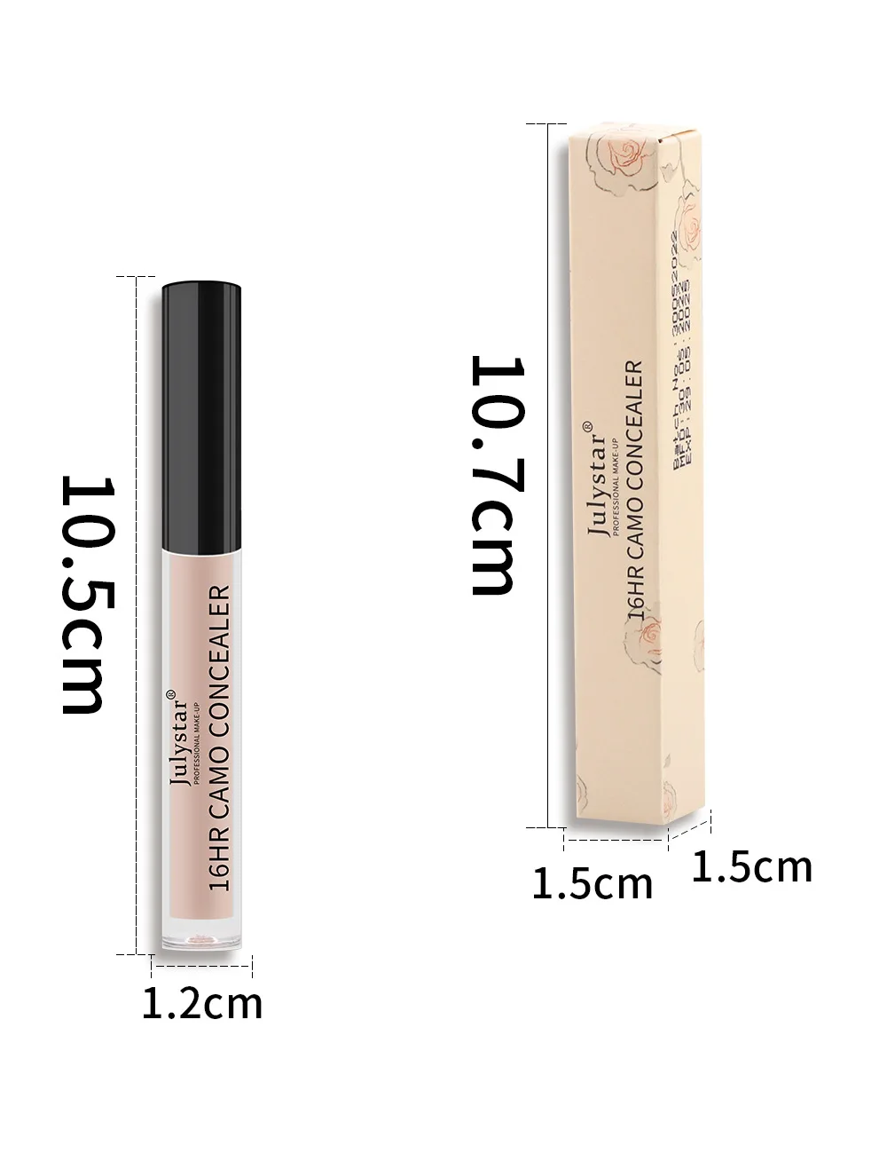 Concealer Liquid Cream Long‑last Cover Freckles Dark Circles Acne Marks Brighten Tear Trough Face Concealing Makeup Cosmetics