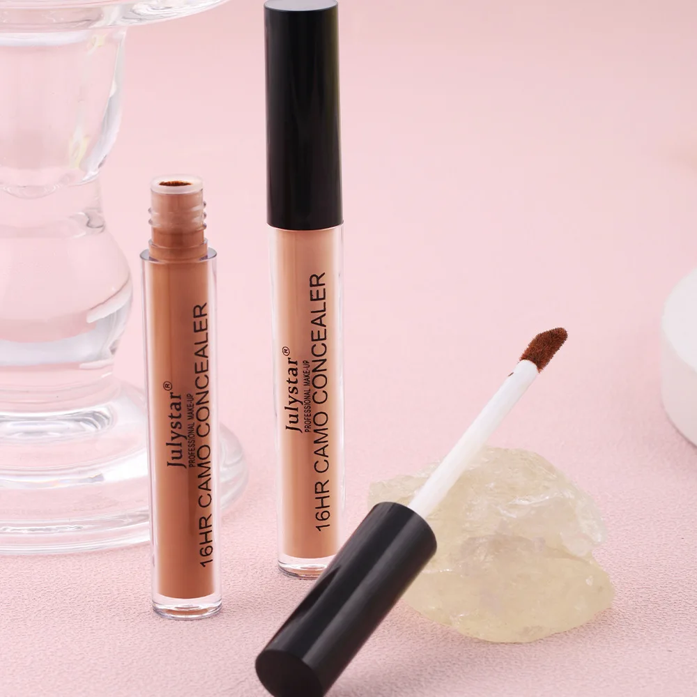 Concealer Liquid Cream Long‑last Cover Freckles Dark Circles Acne Marks Brighten Tear Trough Face Concealing Makeup Cosmetics