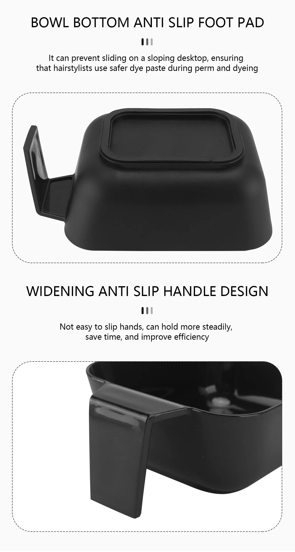 Hair Color Mixing Bowl Hair Dying Applicator Plastic Straw High-capacity Hairdressing Cup Salon Styling Accessories