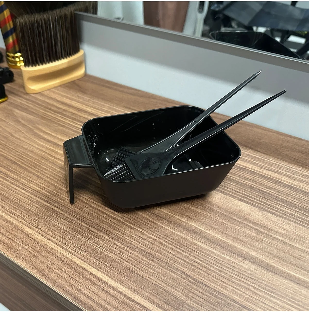 Hair Color Mixing Bowl Hair Dying Applicator Plastic Straw High-capacity Hairdressing Cup Salon Styling Accessories