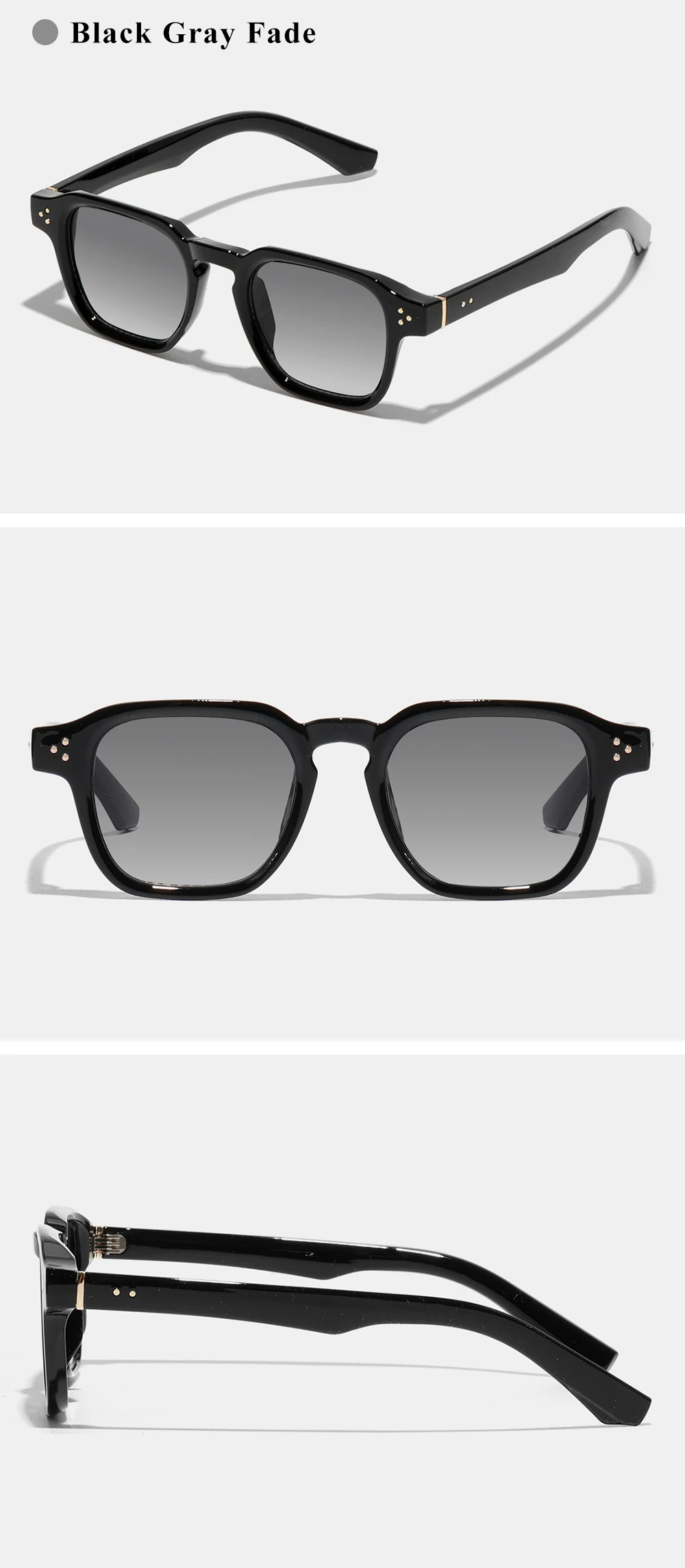 Ruiao 2026 Retro Round Sunglasses Unisex Designer Luxury Vintage Shades Eyewear for Small Faces Fashionable Sun Glasses