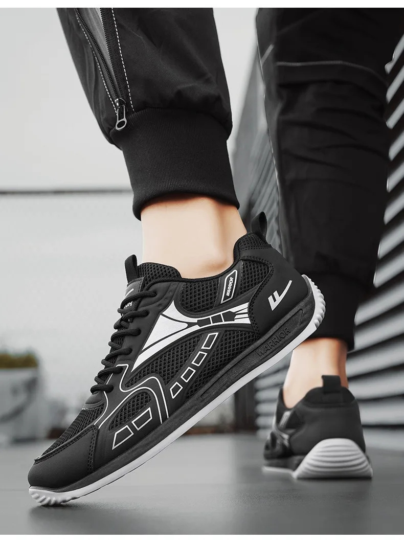 warrior sports shoes men's 2026 new breathable Comfortable casual shoes Fashionable and versatile shoes without shoe box