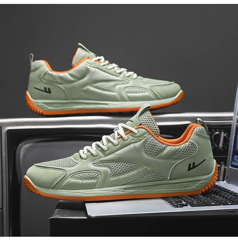 warrior sports shoes men's 2026 new breathable Comfortable casual shoes Fashionable and versatile shoes without shoe box