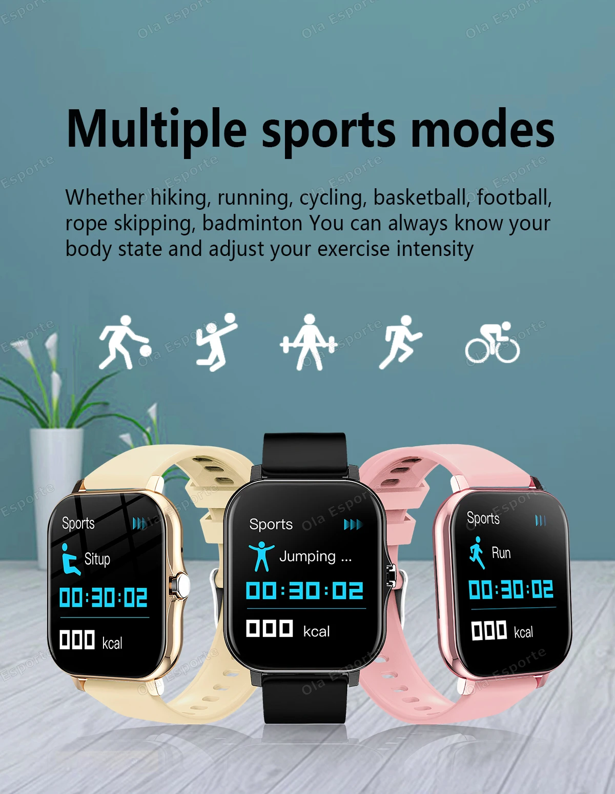 New 1.83-inch Smartwatch Call Notifications Sleep Monitoring Activity Tracking Smart Watch Compatible with Android and iOS Ht30