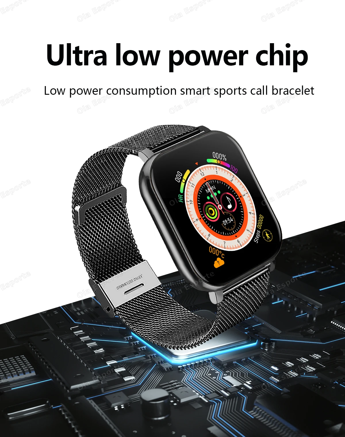 New 1.83-inch Smartwatch Call Notifications Sleep Monitoring Activity Tracking Smart Watch Compatible with Android and iOS Ht30