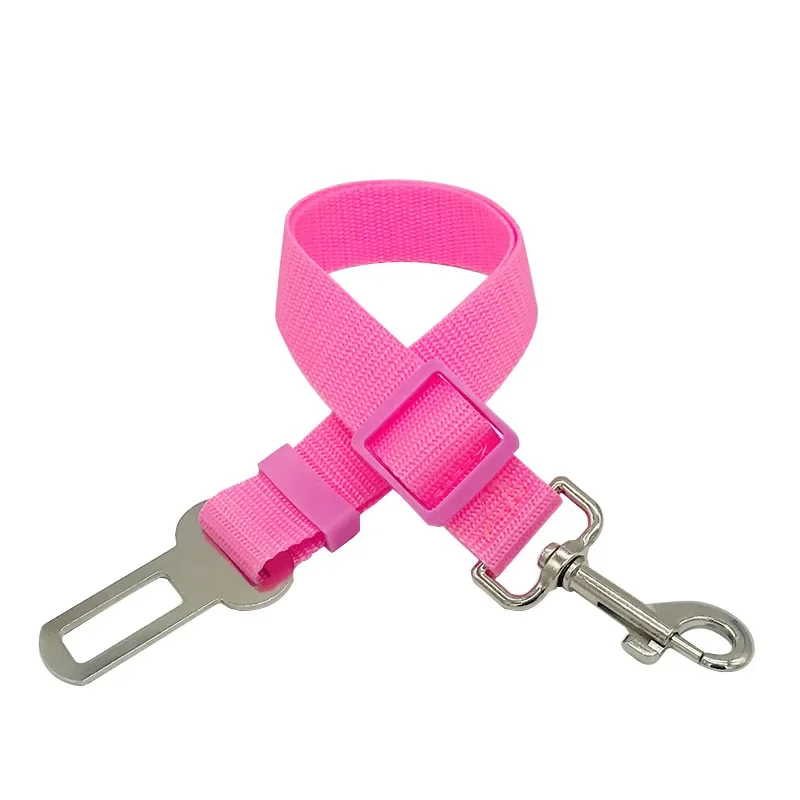 Pet Dog Cat Car Seat Dog Car Seat Belt Safety Protector Travel Pets Accessories Dog Leash Collar Breakaway Solid Car Harness