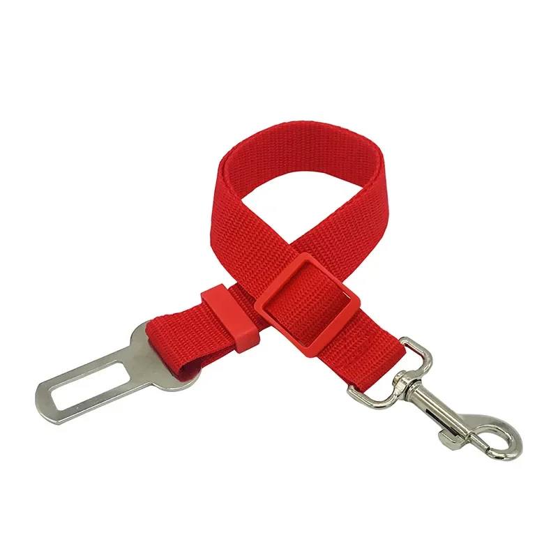 Pet Dog Cat Car Seat Dog Car Seat Belt Safety Protector Travel Pets Accessories Dog Leash Collar Breakaway Solid Car Harness